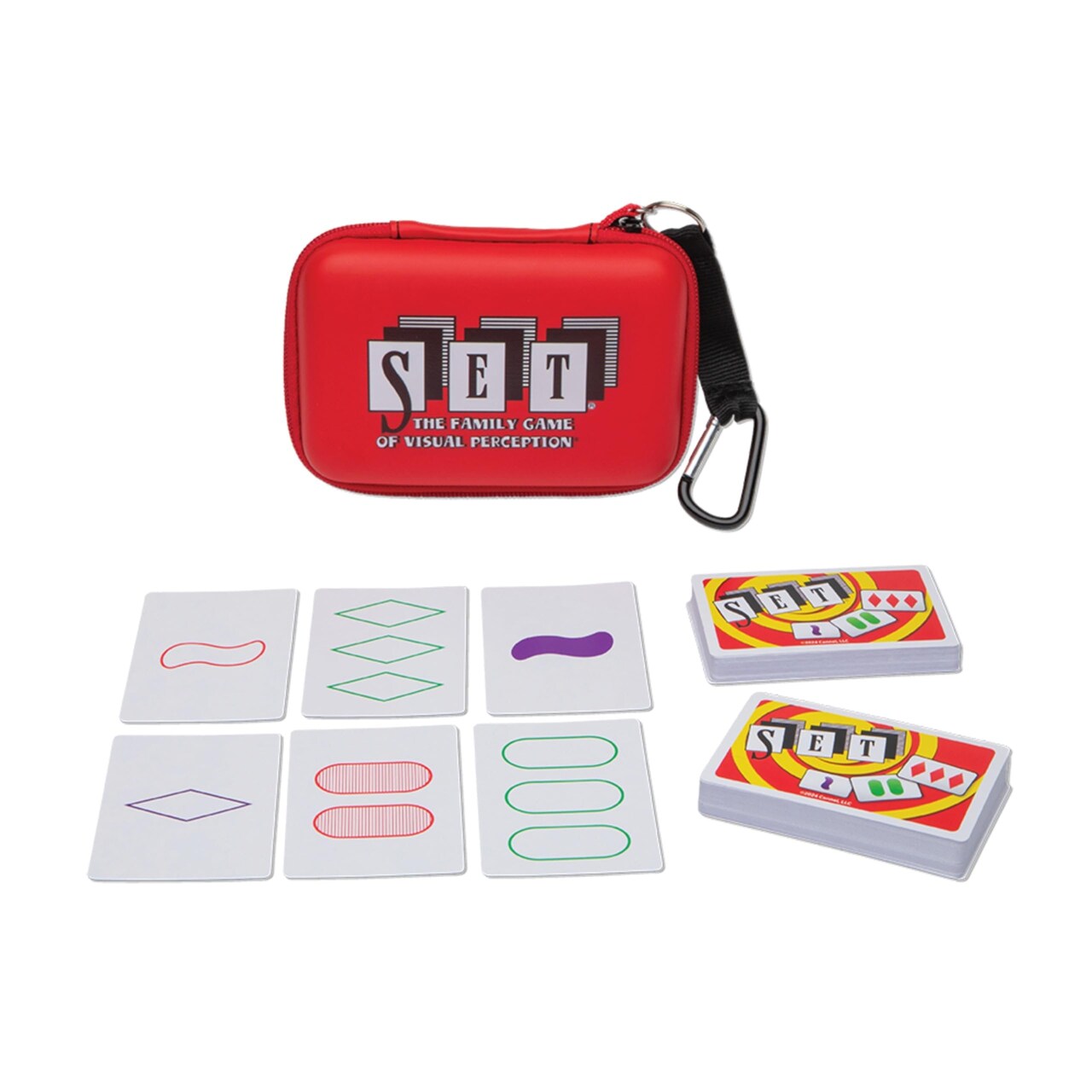 PlayMonster Set Card Games for Kids - Travel Case Bundle, Cards Included, Fun Family Games, Travel, Memory, Learning, Multi-Player, Ages 6+